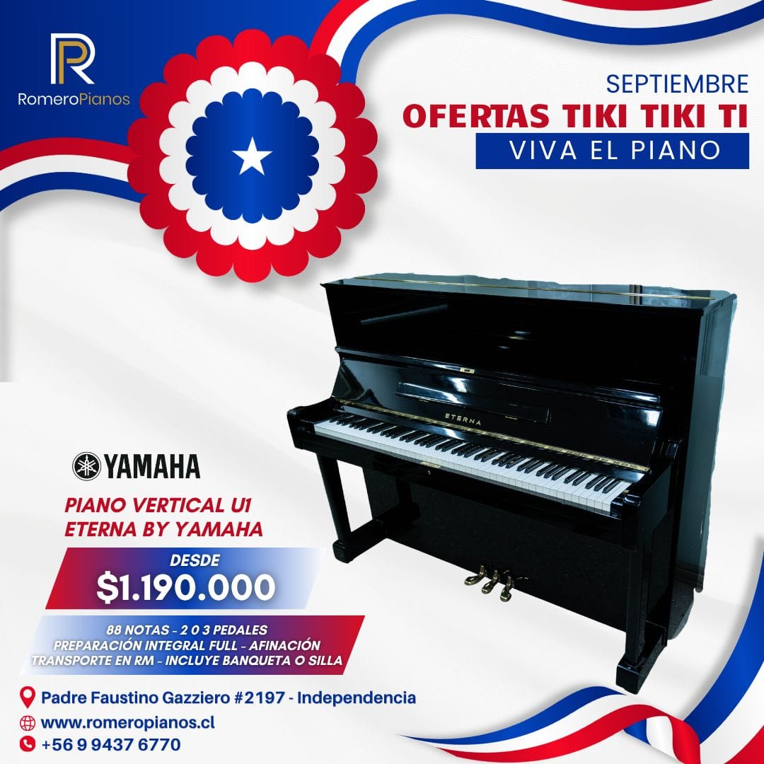 Piano Yamaha media cola en oferta